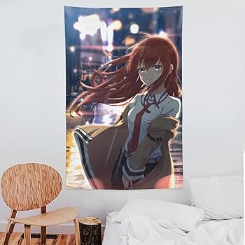 Amazon.co.jp: タペストリー 可愛い アニメ柄 Steins Gate